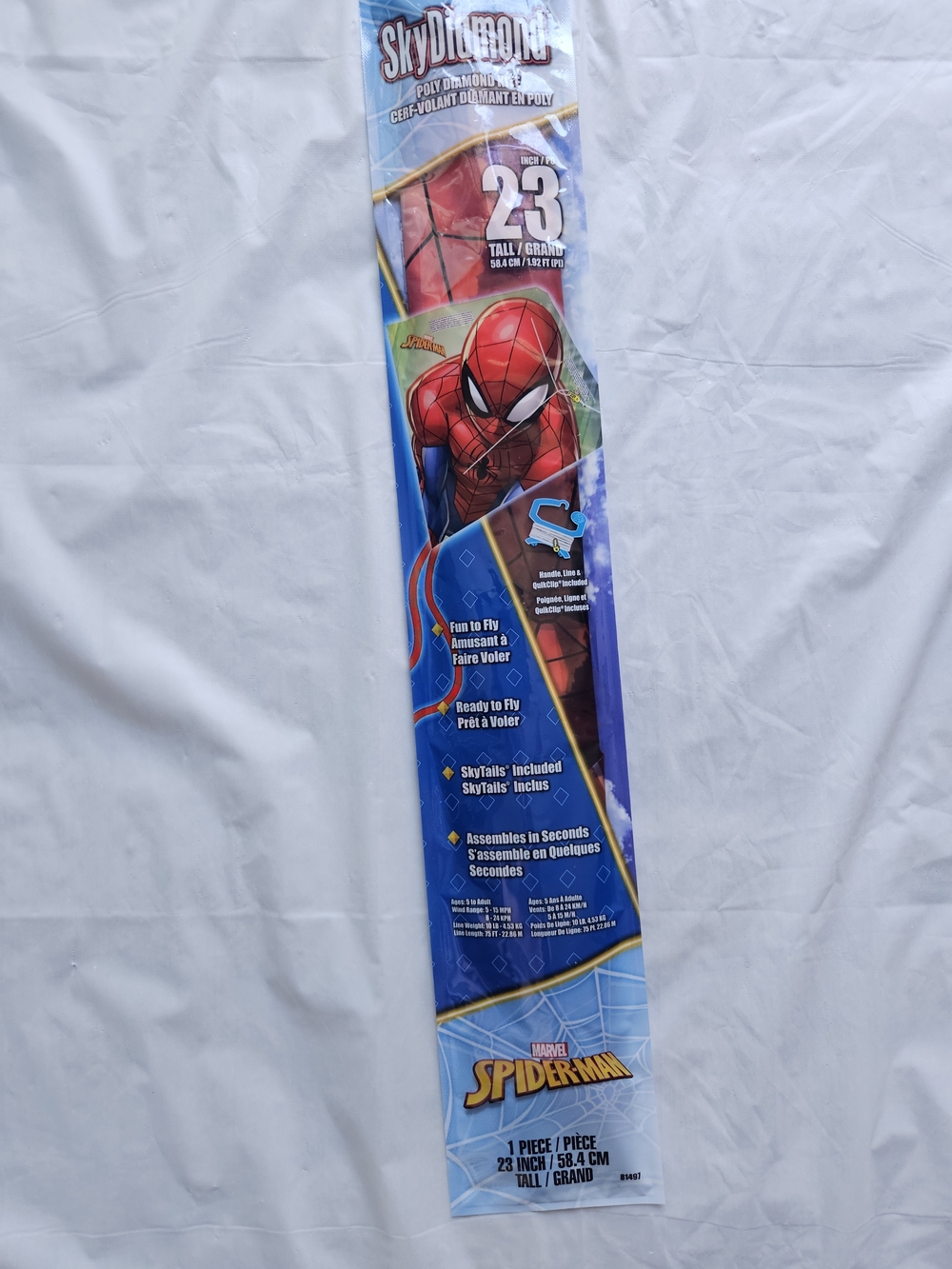 Marvel Spider-Man SkyDiamond 23" Kids Kite - Red